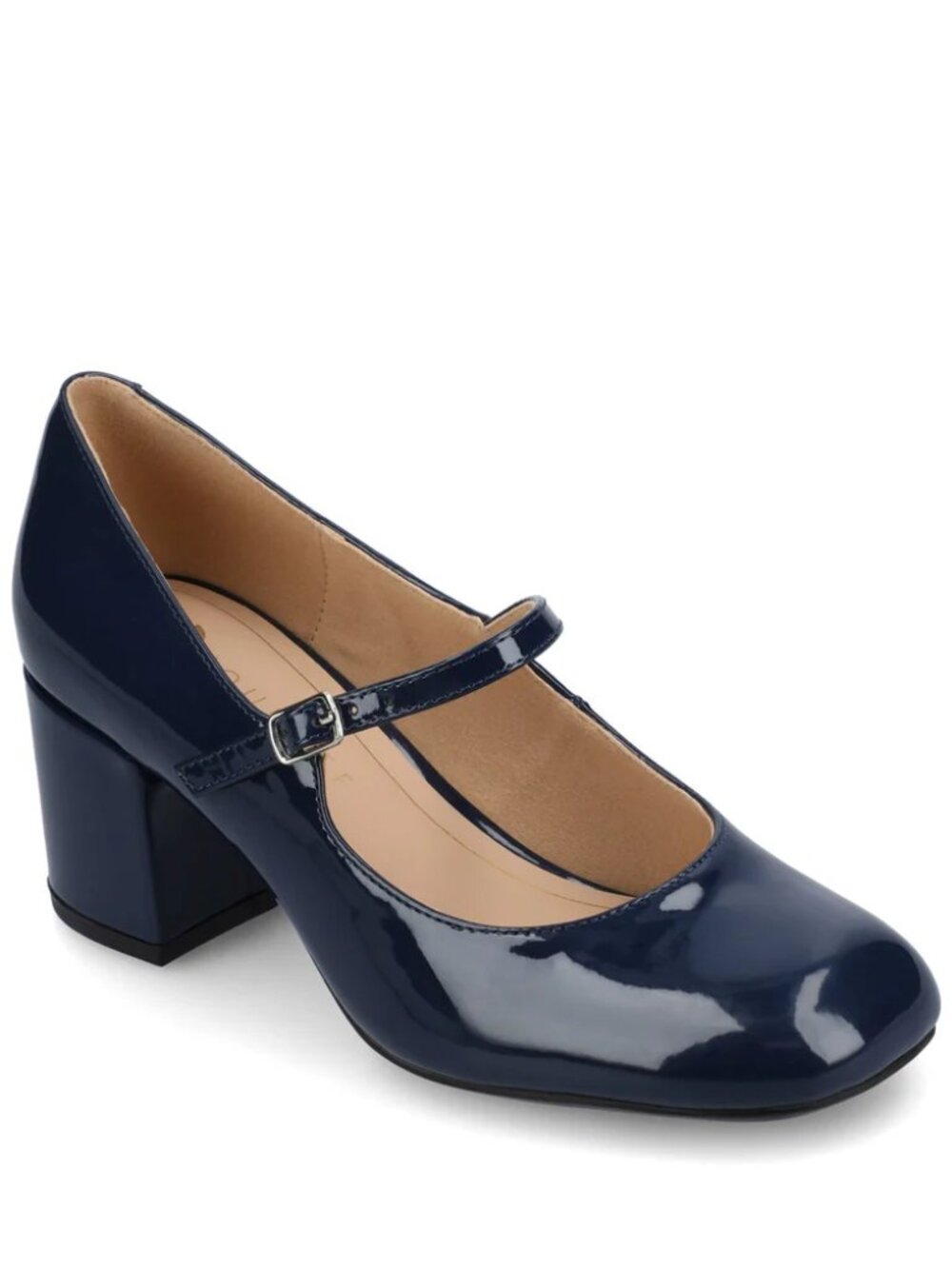 Journee Collection Okenna Low Heel Pump in Navy  Sz: 8.5